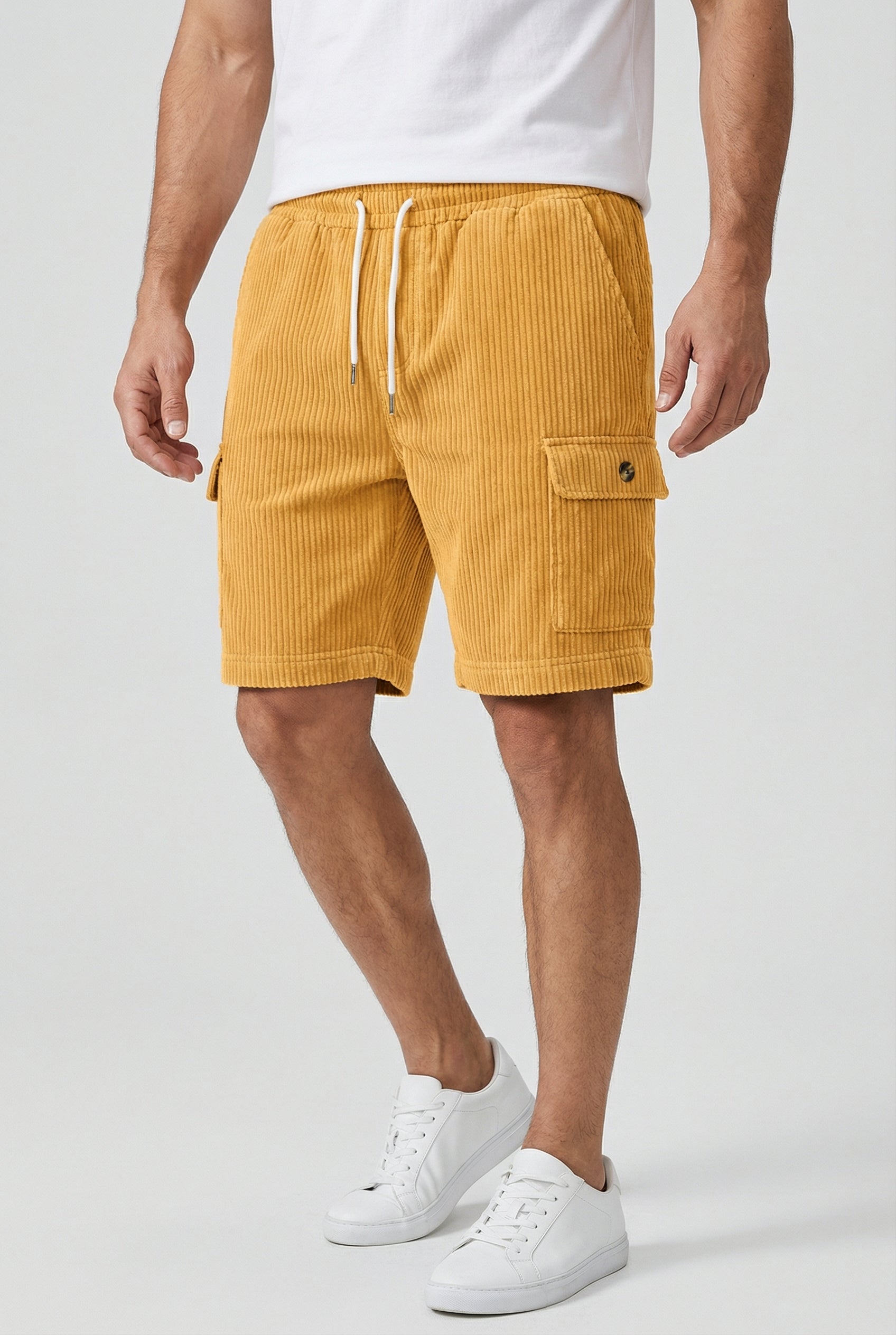 Shorts Herre Polyester Værktøjsdetaljer Casual Komfort 10