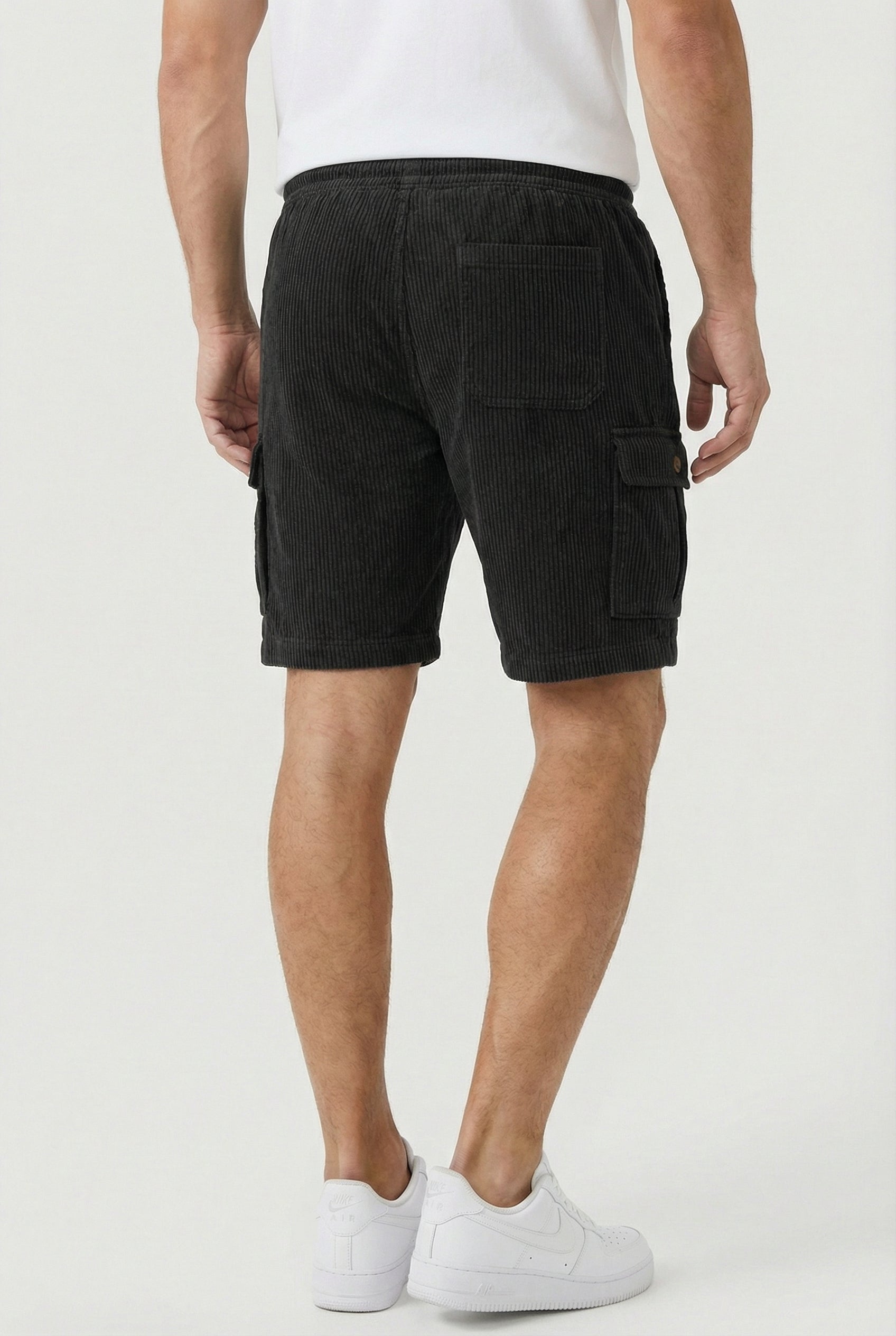 Shorts Herre Polyester Værktøjsdetaljer Casual Komfort 3