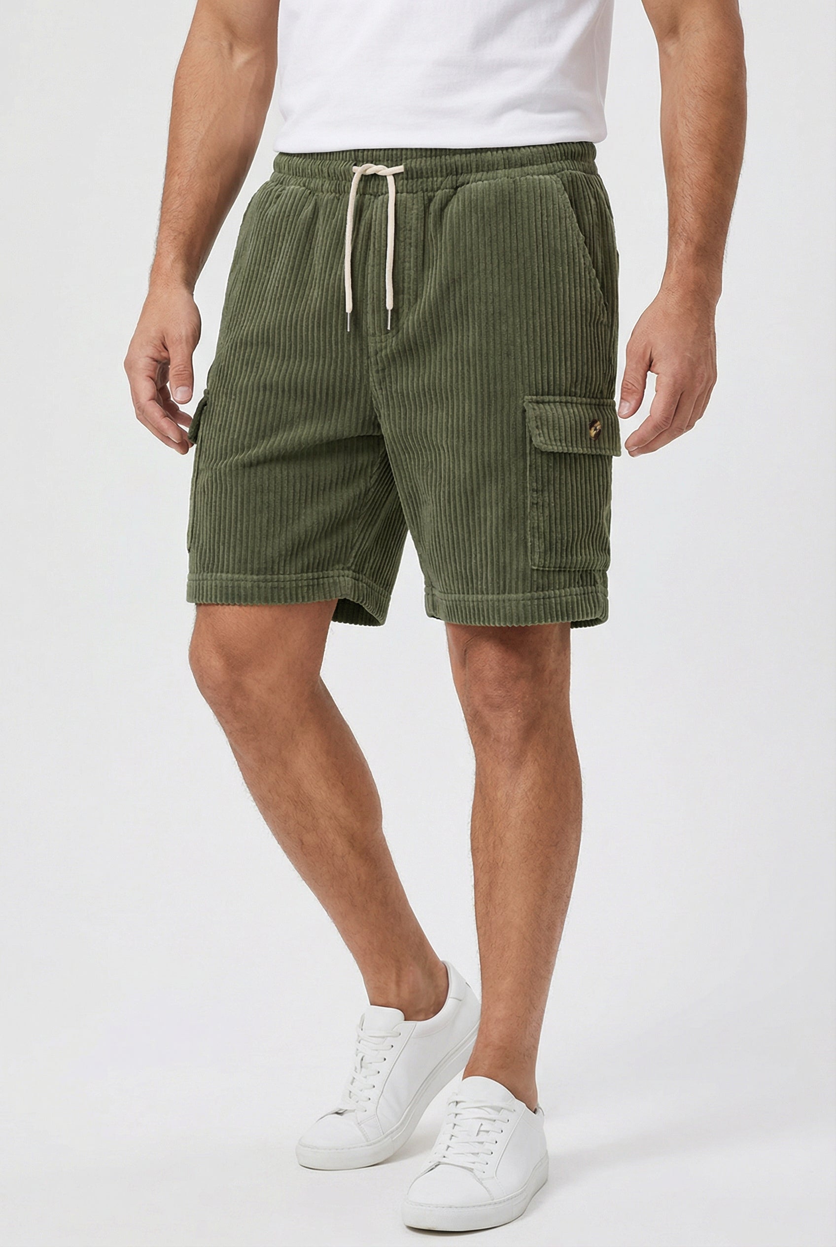 Shorts Herre Polyester Værktøjsdetaljer Casual Komfort 9